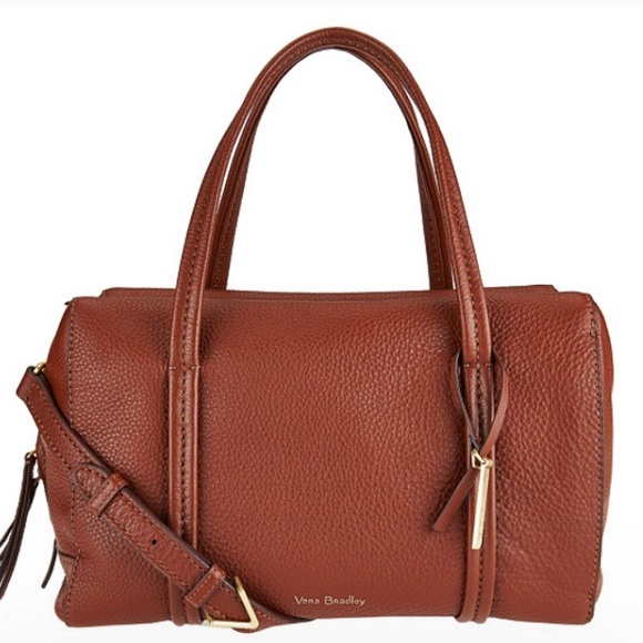 Vera Bradley Handbags - NIB Vera Bradley Mallory Satchel, Mesa Brown
